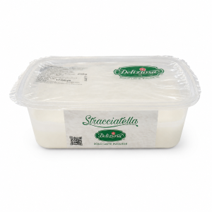 Stracciatella Deliziosa 250 g – świeży włoski ser ze śmietanką