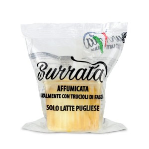 Burrata Affumicata Deliziosa 125 g – naturalnie wędzona burrata z Apulii