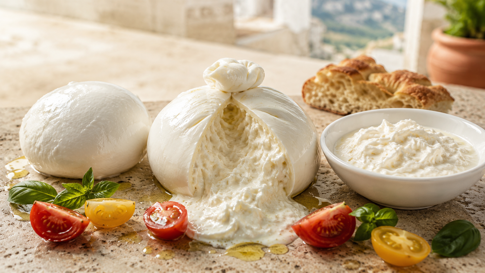 Burrata, mozzarella i stracciatella – czym się różnią i jak je podawać?